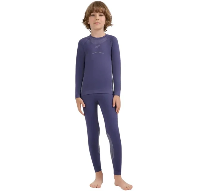 Chlapčenská bezšvová spodná bielizeň 4F M248 tmavomodrá 4FJWAW25USEAM248 31S Chlapčenská bezšvová spodná bielizeň 4F M248 tmavomodrá 4FJWAW25USEAM248 31S