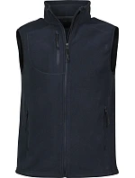 Tee Jays TJ 9132 Pánska fleecová vesta „Trail“ 18.9132 tmavomodrá