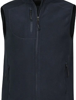 Tee Jays TJ 9132 Pánska fleecová vesta „Trail“ 18.9132 tmavomodrá