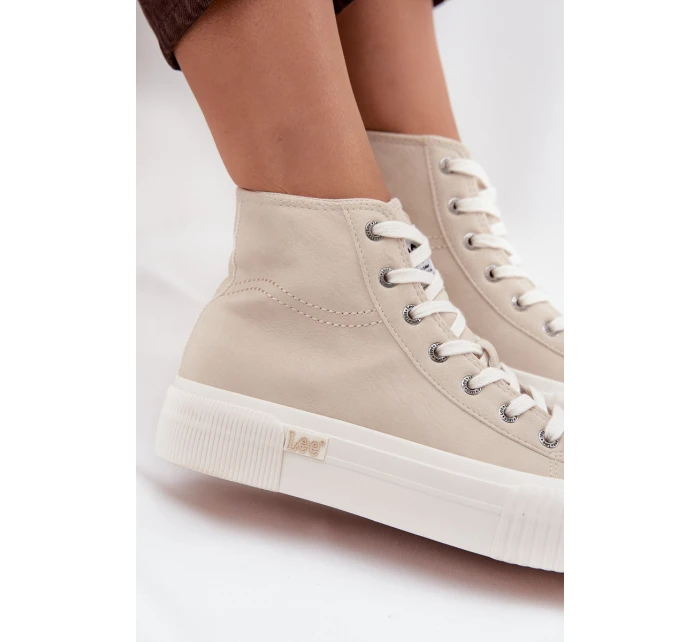 Dámské tenisky Na platformě model 21714392 ISLA WOMEN MID Béžové - Lee
