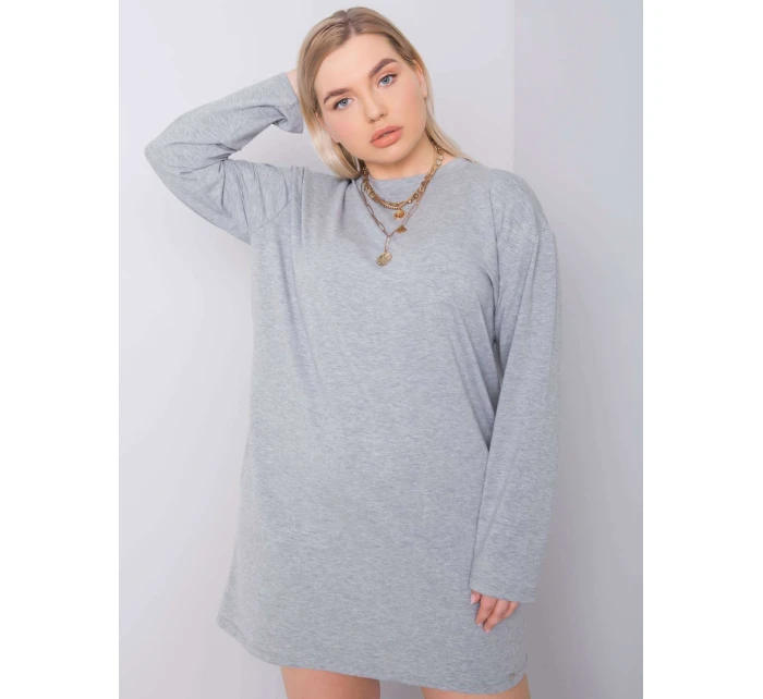 Šaty RV SK 6321.93 sivá