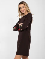 Šaty RV SK 8088.59 tmavohnedé