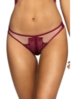 Svůdná tanga model 17681272 vínová - Axami