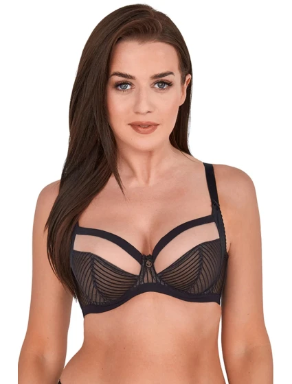 Dámská podprsenka Clara Černá s béžovou model 21041640 - Gaia Dámská podprsenka Clara Černá s béžovou model 21041640 - Gaia