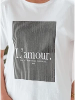 Dámské tričko bílé Dstreet model 21976534 - FashionStreet