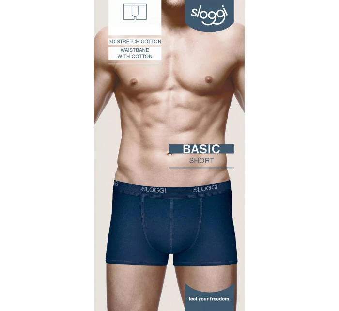 sloggi men Basic Short - MODRÁ - SLOGGI MODRÁ - SLOGGI