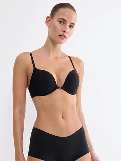 Pure Micro - Push-up podprsenka s predným zapínaním - veľmi jemné mikrovlákno a hladká silueta Triumph