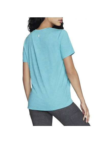 Go Dri Swift Tee model 22399313 Modré XS - Skechers Go Dri Swift Tee model 22399313 Modré XS - Skechers