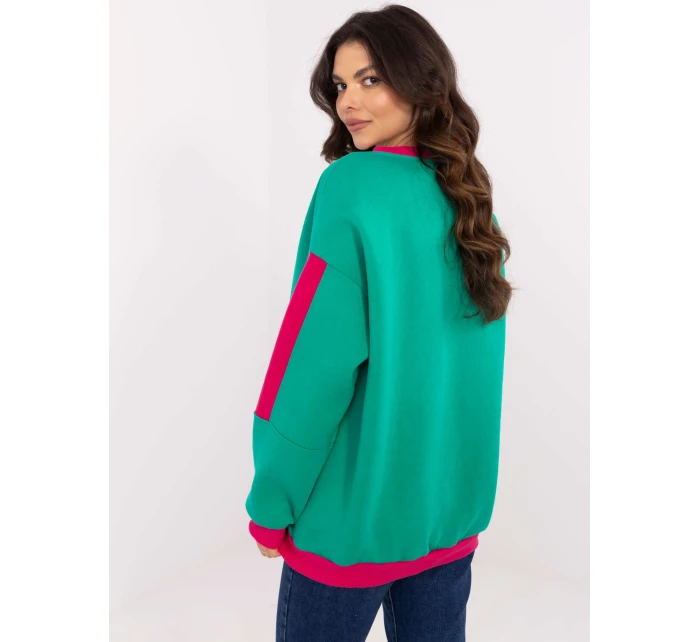 Mikina EM BL 983.10X tyrkysová Mikina EM BL 983.10X tyrkysová