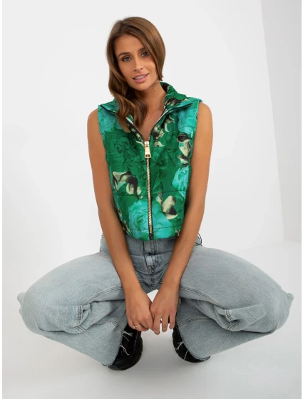 Dámska vesta RV KZ 11445.98P zelená