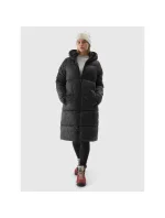 Dámska dlhá bunda W 4FWAW24TDJAF475-20S čierna - 4F