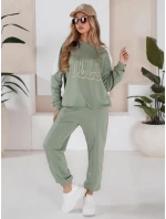 Dámská tepláková souprava light green Dstreet model 21970706 - FashionStreet