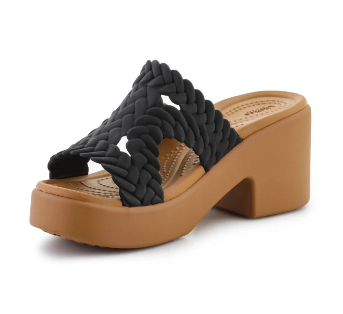 Žabky Brooklyn Woven Slide Heel W model 21088267 - Crocs Žabky Brooklyn Woven Slide Heel W model 21088267 - Crocs