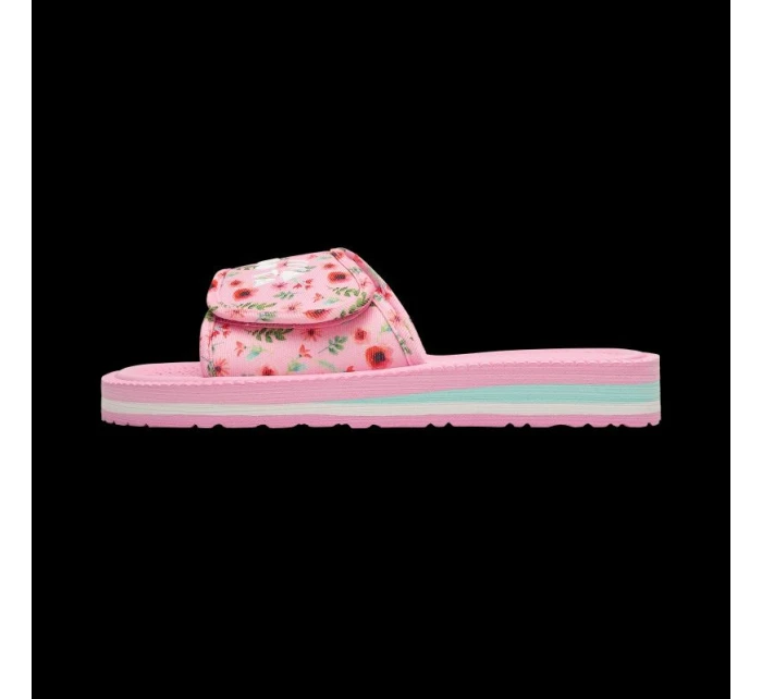 klapka na suchý zip vícebarevná květinová růžová model 21721332 - Kubota klapka na suchý zip vícebarevná květinová růžová model 21721332 - Kubota