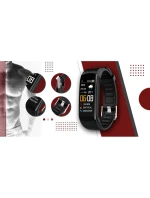 GIEWONT Smart hodinky čierno-biele 2 prúžky GW200-2 GIEWONT Smart hodinky čierno-biele 2 prúžky GW200-2