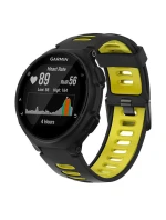 Silikónový remienok pre Garmin G02 - čierno-žltý Silikónový remienok pre Garmin G02 - čierno-žltý
