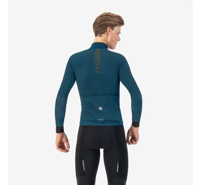 Rogelli tričko s dlhým rukávom DISTANCE modré 2XL