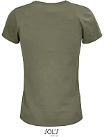 SOL'S Crusader Women Dámske tričko z bio bavlny 25.3581 khaki SOL'S Crusader Women Dámske tričko z bio bavlny 25.3581 khaki