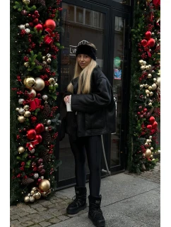 Śniegowce Na Platformie Wegańskie D.Franklin DFSH370004 Czarne