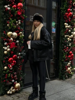 sněhové boty na platformě černé model 21641071 - D.Franklin