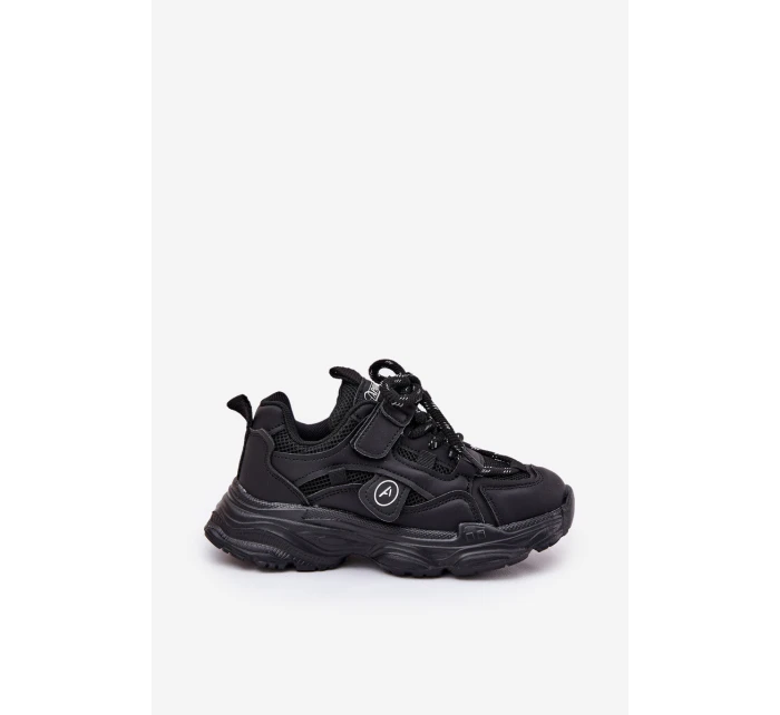 Dětské Tenisky Na Platformě Černé model 21692447 - Boto Dětské Tenisky Na Platformě Černé model 21692447 - Boto