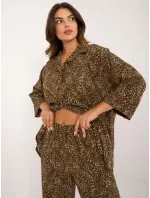 Komplet DHJ KMPL  czarno beżowy model 20493310 - FPrice