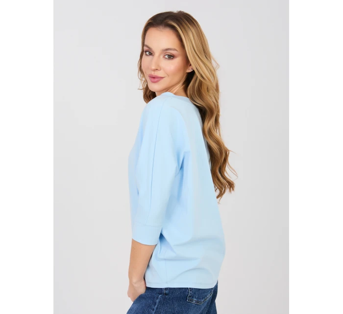 Blúzka RV BZ A1186.89 svetlo modrá