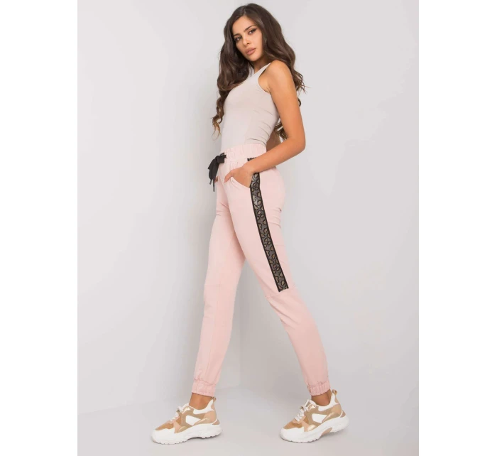 Tepláky RV DR 6891.54 svetlo ružová