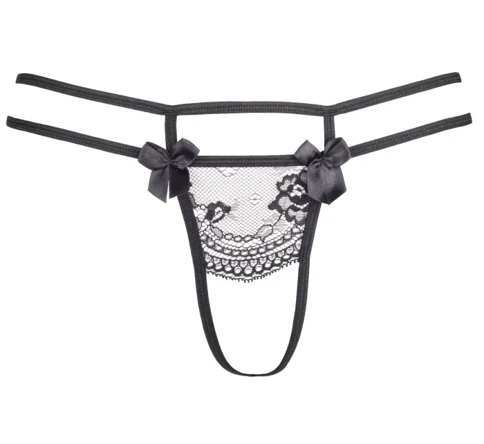 Tangá Plus Size V-8698 čierna - Axami