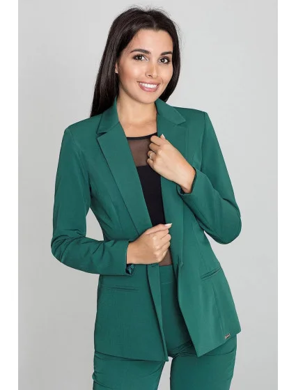 Dámska bunda M562 zelená - Figl