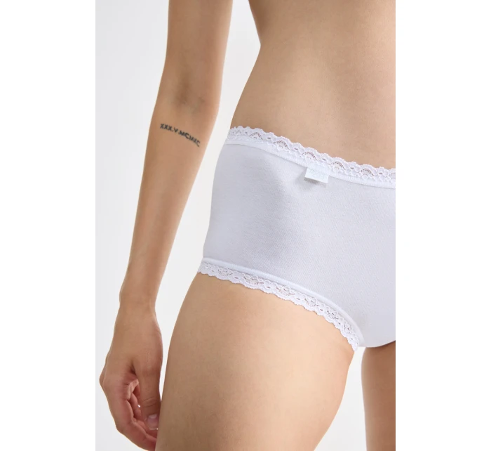 SLOGGI 24/7 BAVLNENÉ ČIPKOVANÉ MIDI NOHAVICE