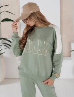 Dámská tepláková souprava light green Dstreet model 21970706 - FashionStreet