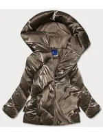 METALICZNA KRÓTKA ZIMOWA KURTKA DAMSKA model 21242785 - Ann Gissy
