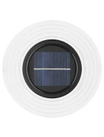 SOLÁRNE DISKOVÉ SVETLO 28 LED PRE MONTÁŽ NA ZEM ALEBO NA STENU