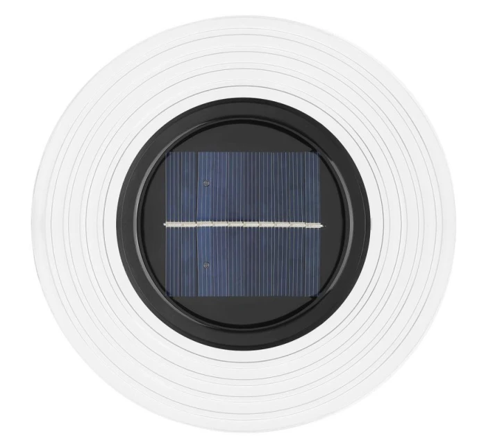 SOLÁRNE DISKOVÉ SVETLO 28 LED PRE MONTÁŽ NA ZEM ALEBO NA STENU