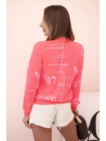 Halenka  tmavě pudrově růžová model 21753225 - K-Fashion