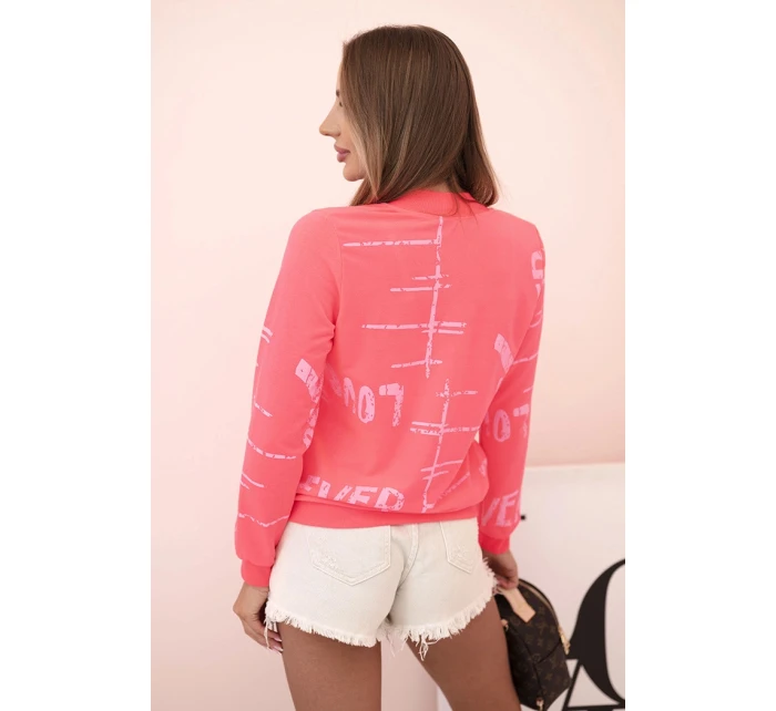 Halenka  tmavě pudrově růžová model 21753225 - K-Fashion