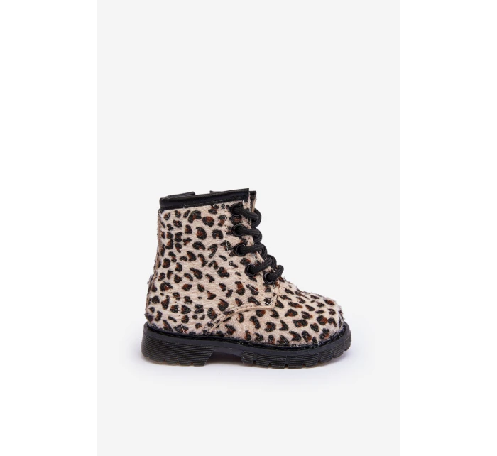 Dětské Botky s Zipem Bežové model 21636505 - Boto