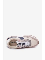 Semišové Pánské Tenisky Na Platformě Big Star model 21690845 HiPoly System Šedé - Big Star Shoes