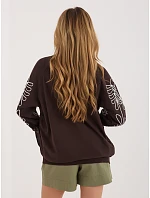 Bluza RV BL  ciemny brązowy model 22155144 - FPrice