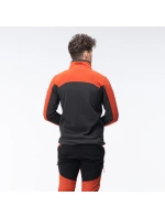 Pánska mikina Polar Monar M 92800621574 grey-orange - Hi-Tec Pánska mikina Polar Monar M 92800621574 grey-orange - Hi-Tec
