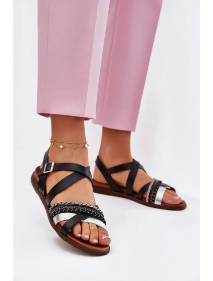 Sandále model 214108 Krok vo veľkom štýle