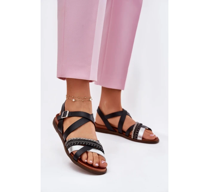 Sandále model 214108 Krok vo veľkom štýle