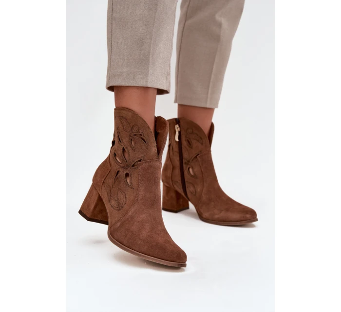 Topánky na podpätku model 219132 Krok vo veľkom štýle