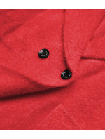 Krátky červený prehoz cez oblečenie typu alpaka (CJ65)