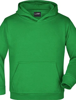 JN Dětská mikina s kapucí 02.0 green model 22525551 - Daiber