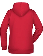 JN 795 Dámská mikina s kapucí model 22430481 red - Daiber JN 795 Dámská mikina s kapucí model 22430481 red - Daiber