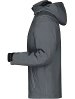 JN 1000 Pánská 3vrstvá zimní softshellová bunda model 22494747 carbon - Daiber