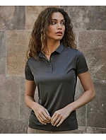 TJ Dámské luxusní sportovní polo 18. white model 22498360 - Tee Jays TJ Dámské luxusní sportovní polo 18. white model 22498360 - Tee Jays