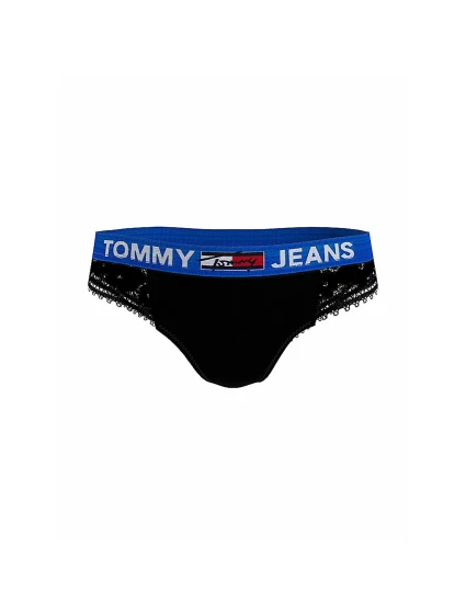 Dámske džínsové nohavičky s čipkou UW0UW03539-BDS - Tommy Hilfiger